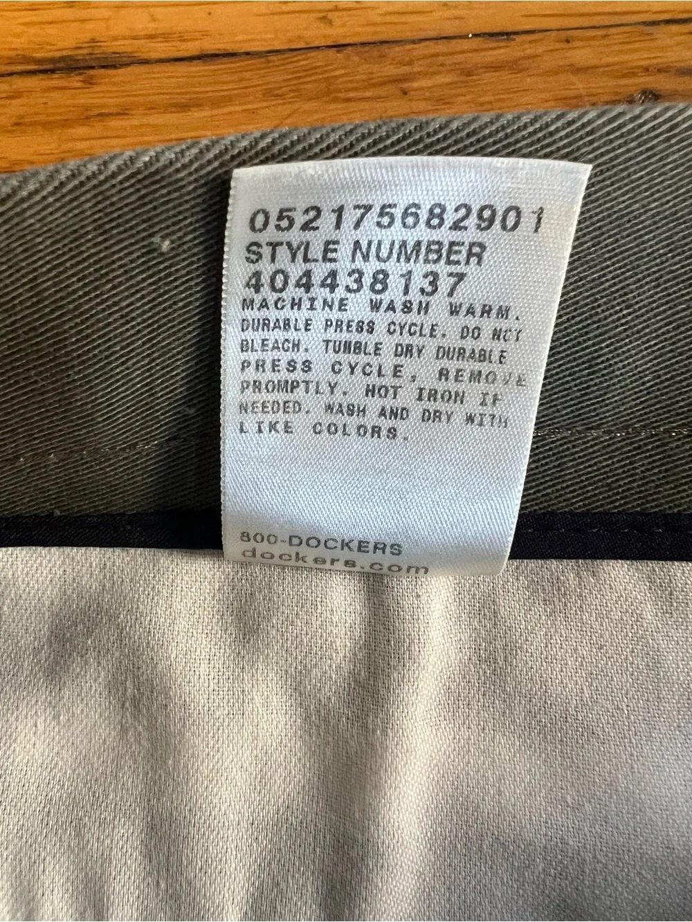Dockers‎ Men's Pleated Classic Fit 100% Cotton Dress Pants Slacks Size W36L32